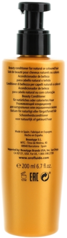 Odżywka do włosów nadająca połysk - Orofluido Conditioner — Zdjęcie N2