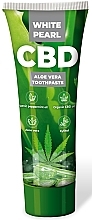 Wybielająca pasta do zębów z aloesem - VitalCare White Pearl CBD Aloe Vera Toothpaste — Zdjęcie N1