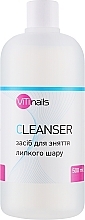 Płyn do usuwania lepkiej warstwy dyspersyjnej - Vitinails Cleanser — Zdjęcie N2