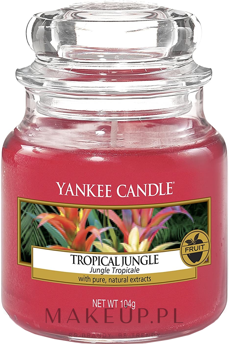 Świeca zapachowa w słoiku - Yankee Candle Tropical Jungle — Zdjęcie 104 g