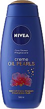 Kup Kremowy żel pod prysznic Kwiat wiśni - Nivea Creme & Oil Pearls Cherry Blossom Oil Infused Shower Cream