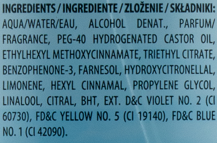 Perfumowany dezodorant w atomizerze - Coty Chanson d’Eau Mar Azul — Zdjęcie N2