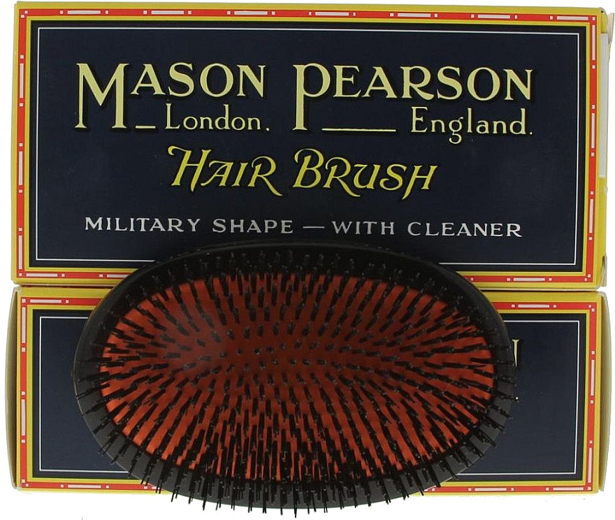 Szczotka do włosów - Mason Pearson Military Hair Bush B1M Dark Ruby — Zdjęcie N1
