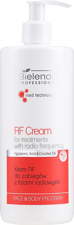 Krem RF do zabiegów z falami radiowymi - Bielenda Professional Face&Body Program RF Cream For Treatments With Radio Frequency — Zdjęcie N1