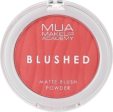 Róź do policzków - MUA Blushed Matte Powder — Zdjęcie N2