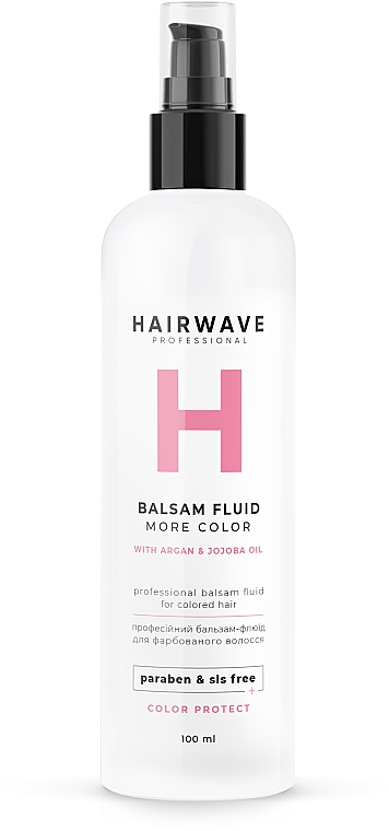 Termoochronny balsam do włosów farbowanych - HAIRWAVE — Zdjęcie N2