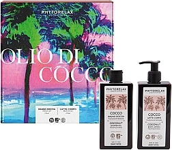 Zestaw - Phytorelax Laboratories Coconut (sh/gel/250ml + b/lot/250ml) — Zdjęcie N1