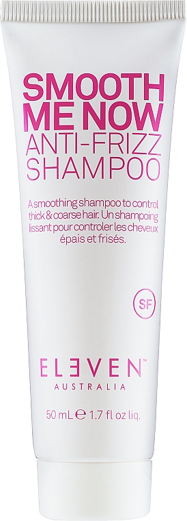 Szampon do włosów niesfornych i puszących się - Eleven Australia Smooth Me Now Anti-Frizz Shampoo — Zdjęcie N2
