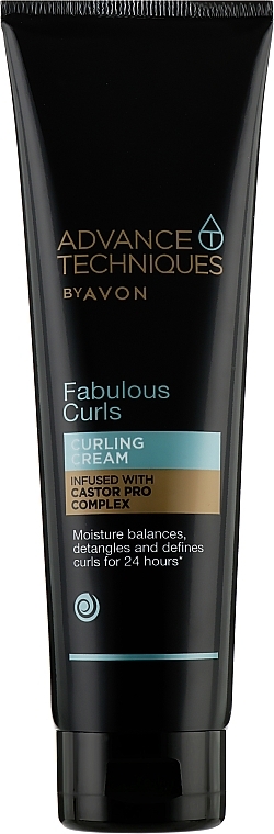 Krem do stylizacji włosów - Avon Advance Techniques Fabulous Curls Curling Cream — Zdjęcie N1