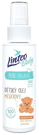 Olejek do ciała z nagietkiem dla dzieci - Linteo Baby Calendula Baby Body Oil — Zdjęcie N1