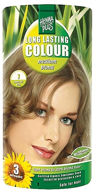 PRZECENA! Farba do włosów - Henna Plus Long Lasting Colour * — Zdjęcie N1
