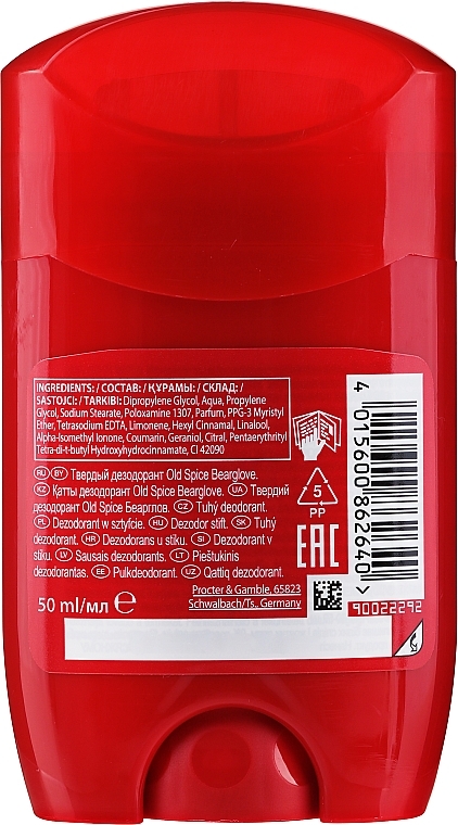 Dezodorant w sztyfcie - Old Spice Bearglove Deodorant Stick — Zdjęcie N2