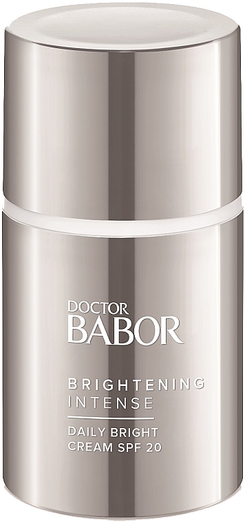 PRZECENA! Rozjaśniający krem ​​do twarzy - Doctor Babor Brightening Intense Daily Bright Cream SPF20 * — Zdjęcie N1