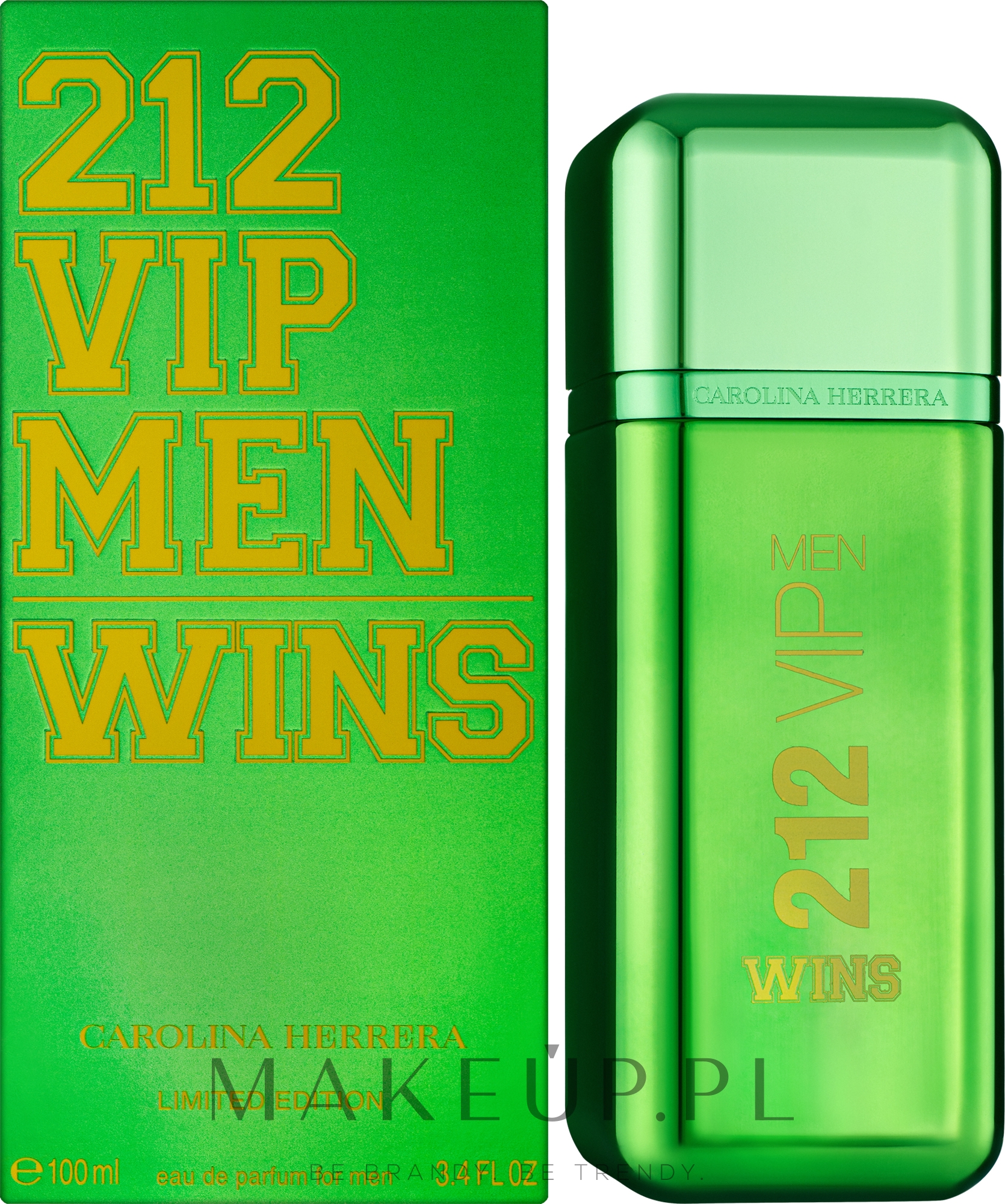 Carolina Herrera 212 VIP Men Wins - Woda perfumowana — Zdjęcie 100 ml