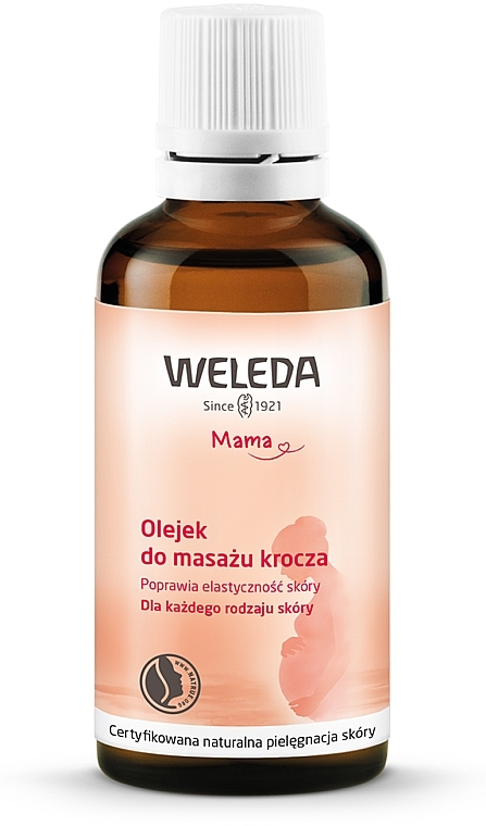 Olejek dla kobiet w ciąży do masażu okolic intymnych - Weleda Perineum Massage Oil