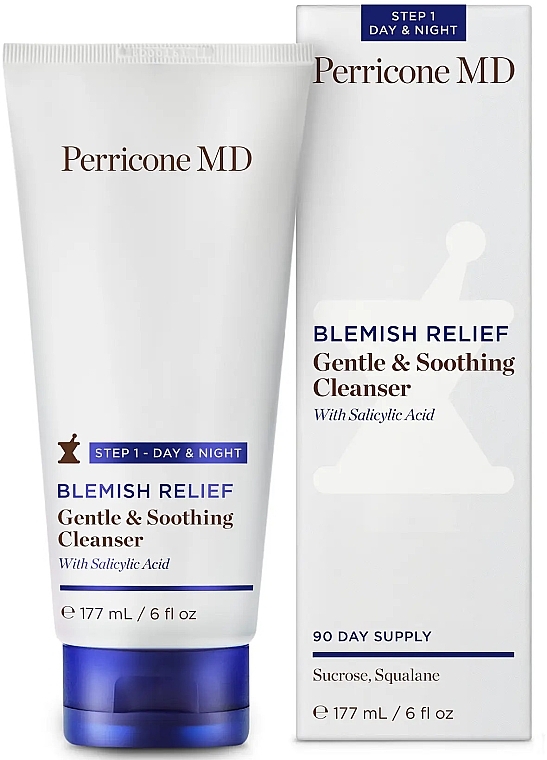 Żel oczyszczający dla skóry problematycznej - Perricone MD Blemish Relief Gentle & Soothing Cleanser — Zdjęcie N2