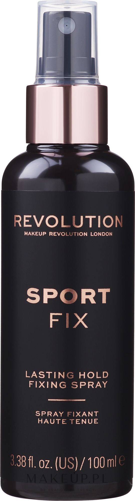 Utrwalacz makijażu - Makeup Revolution Sport Fix Makeup Extra Hold Fixing Spray — Zdjęcie 100 ml