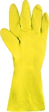 Kup Rękawice lateksowe do użytku domowego, rozmiar M, żółte - Jan Niezbedny
