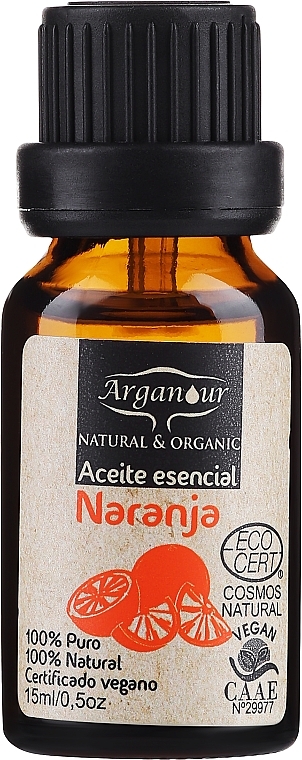 Olejek eteryczny pomarańczowy - Arganour Essential Oil Orange  — Zdjęcie N1