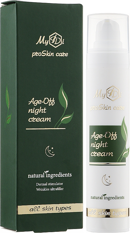 Przeciwstarzeniowy krem do twarzy na noc - MyIDi Age-Off Night Cream — Zdjęcie N2