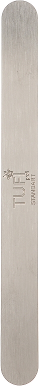 Metalowy pilnik do manicure 16/182 mm - Tufi Profi Standart — Zdjęcie N1