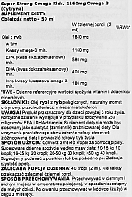 Suplement Omega 3 o smaku cytrynowym, 1160 mg - Osavi Super Strong Omega Kids — Zdjęcie N3