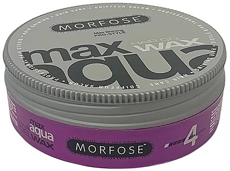 Żel-wosk do włosów - Morfose Max Aqua Gel Wax 4 — Zdjęcie N1