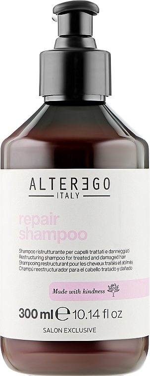 Regenerujący szampon do włosów zniszczonych - Alter Ego Repair Shampoo — Zdjęcie N1