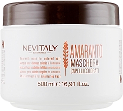 Wzmacniająca maska do włosów farbowanych z ekstraktem z amarantusa – Nevitaly Amaranto Hair Mask — Zdjęcie N3