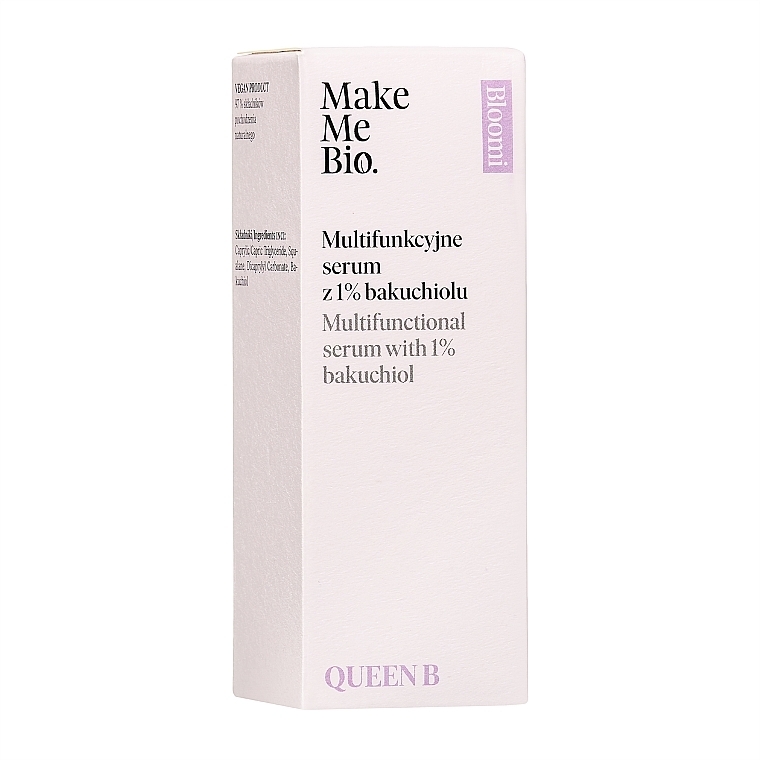 Multifunkcyjne serum z 1% bakuchiolu - Make Me Bio Queen B — Zdjęcie N3
