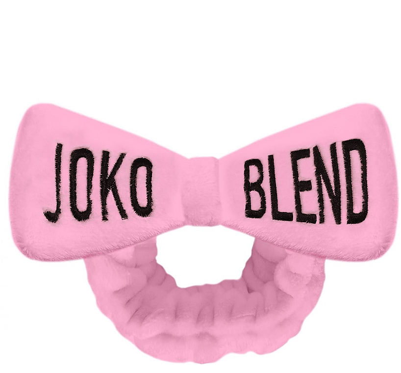 Satynowa opaska, różowa - Joko Blend Hair Band Pink — Zdjęcie N1