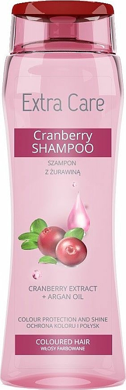 Szampon do włosów farbowanych z żurawiną - Barwa Extra Care Cranberry Shampoo — фото N1