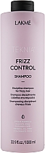 Wygładzający szampon do włosów niesfornych i puszących się - Lakmé Teknia Frizz Control Shampoo — Zdjęcie N2