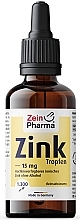 Suplement diety Cynk, 15 mg - ZeinPharma Zinc Drops — Zdjęcie N2