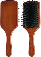 Drewniana szczotka do włosów, 00590, kwadratowa - Eurostil Paddle Brush — Zdjęcie N1