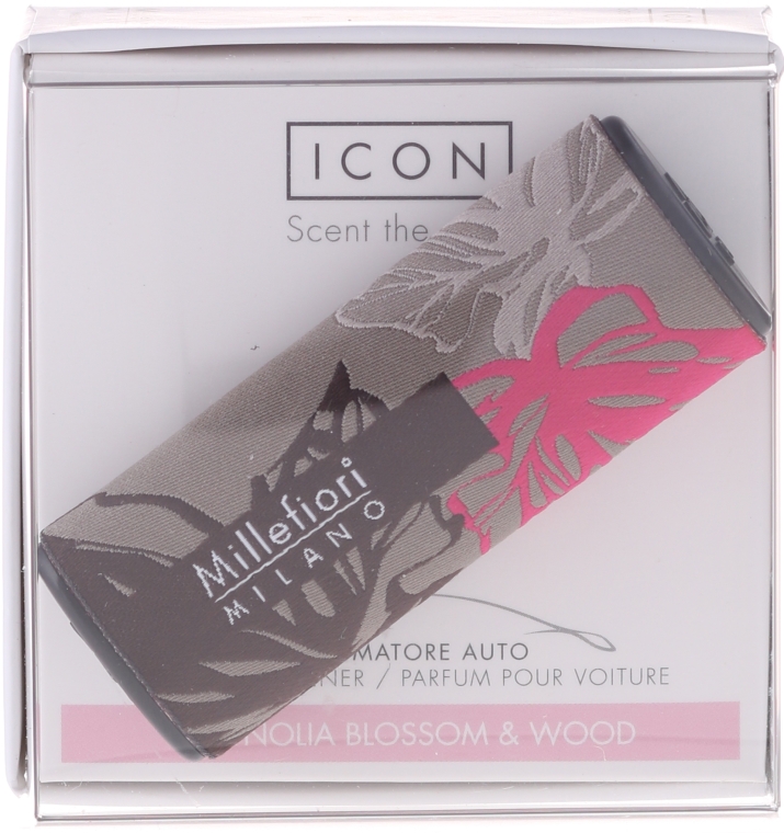 Zapach do samochodu Magnolia i drewno - Millefiori Milano Magnolia Blossom & Wood — Zdjęcie N1