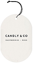 Zawieszka zapachowa - Candly & Co No.7 Raspberries Rose Fragrance Tag — Zdjęcie N2