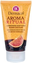 Kup Harmonizujący scrub do ciała Belgijska czekolada - Dermacol Body Aroma Ritual Harmonizing Body Scrub Belgian Chocolate