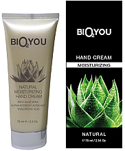 Nawilżający krem ​​do rąk z aloesem - Bio2You Moisturizing Hand Cream — Zdjęcie N1