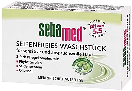 Kup Mydło oliwkowe bez alkaliów - Sebamed Soap-Free Olive Washing Bar pH 5.5