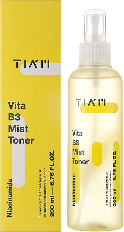 Tonik-mgiełka z witaminą B3 - Tiam Vita B3 Mist Toner — Zdjęcie N2