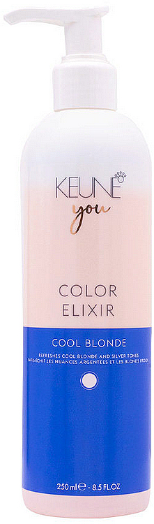Eliksir neutralizujący żółte odcienie - Keune You Color Elixir Cool Blonde  — Zdjęcie N1