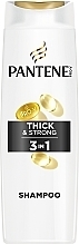 Szampon do włosów 3 w 1 - Pantene Pro-V Thick & Strong — Zdjęcie N1