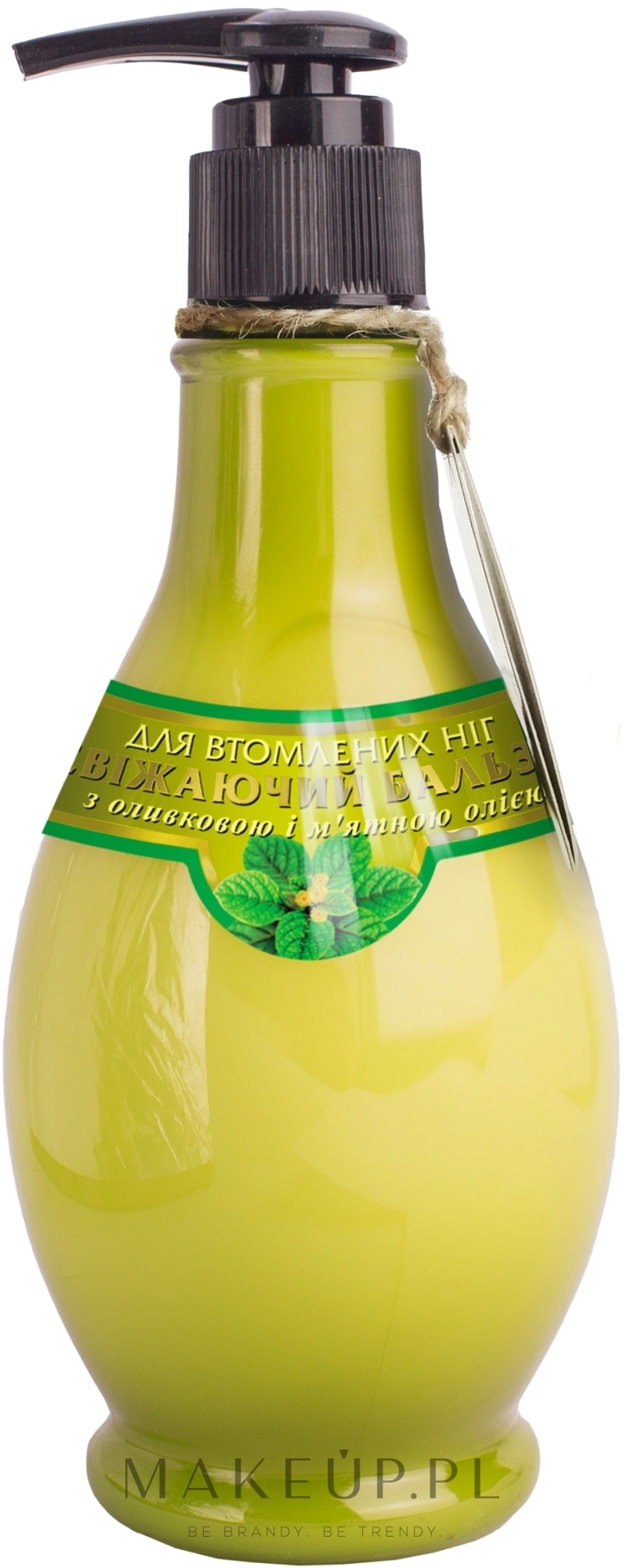 Balsam do stóp Mięta i oliwa z oliwek - Smaczne Sekrety — Zdjęcie 275 ml
