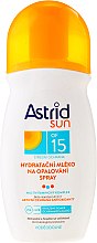 Kup Nawilżające mleczko przeciwsłoneczne w sprayu SPF 15 - Astrid Sun Moisturizing Milk Spray