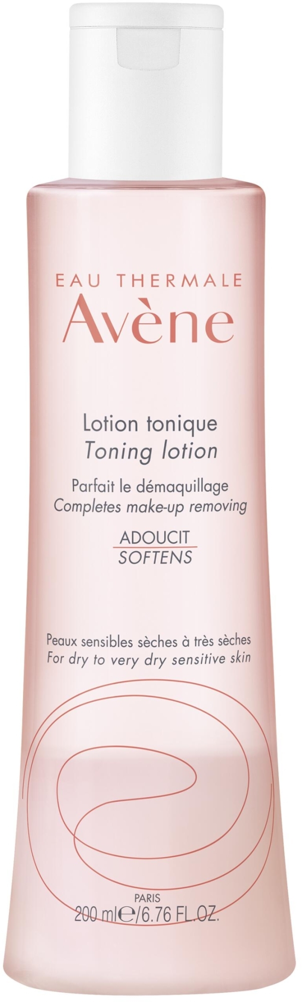 Łagodny tonik do wrażliwej skóry suchej i bardzo suchej - Avène Soins Essentiels Gentle Toning Lotion — Zdjęcie 200 ml