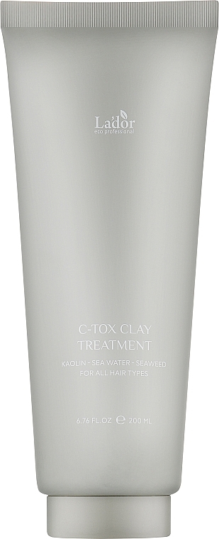 Maska-balsam do włosów z glinką - La'dor C-Tox Clay Treatment  — Zdjęcie N1