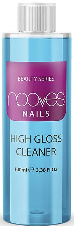 Preparat do mycia paznokci z aromatem mięty - Nooves Nails High Gloss Cleanser — Zdjęcie N1