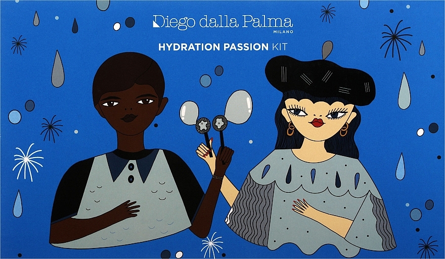 Zestaw - Diego Dalla Palma Kit Hydration Passion (cr/gel/50ml + f/cream/25ml + remov/50ml) — Zdjęcie N1