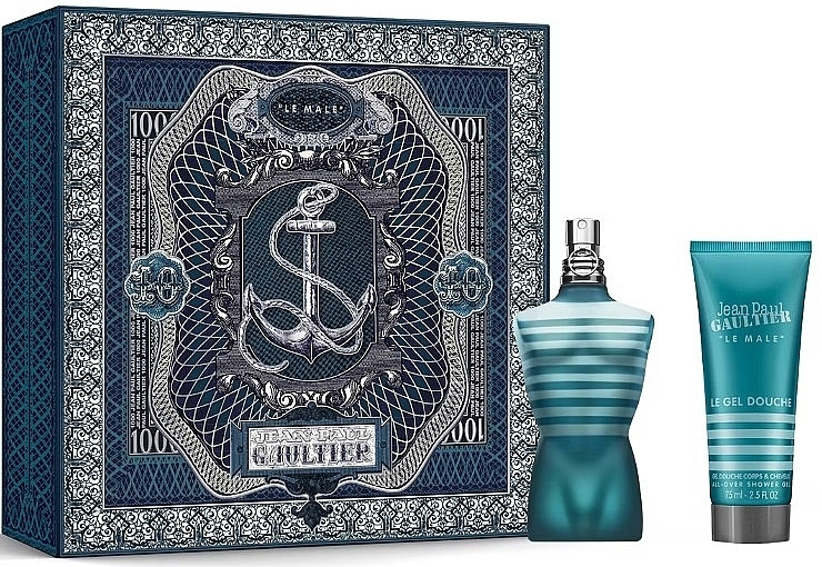 Jean Paul Gaultier Le Male - Zestaw (edt/75ml + sh/gel75ml) — Zdjęcie N1